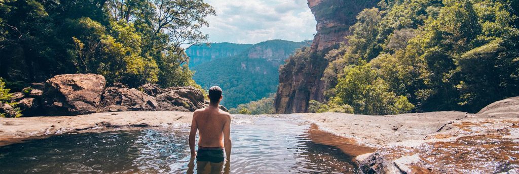 The National Pass Walking Track au Blue Mountains