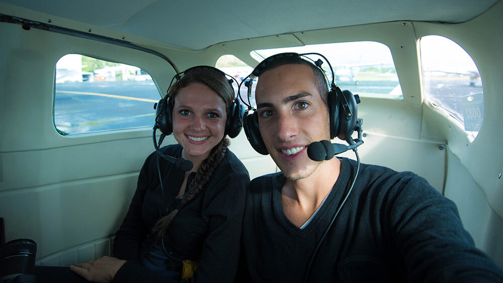 Couple avion pvt australie