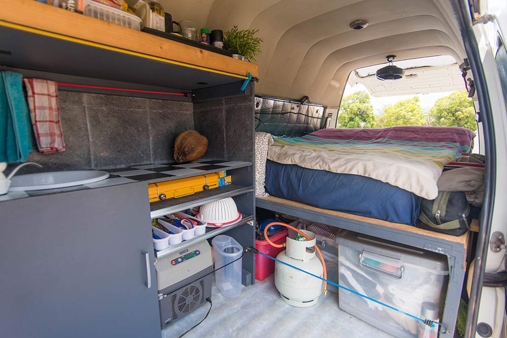 notre van aménagé en Australie