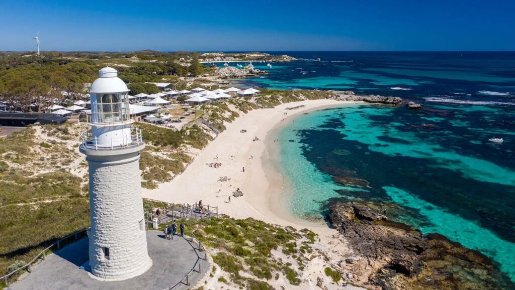 Rottnest Island et le phare de Bathurst