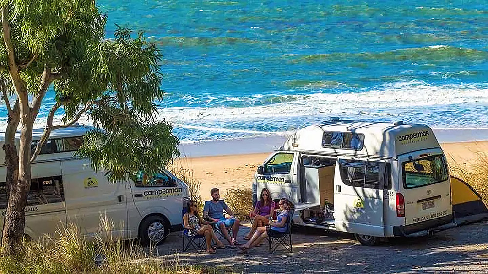 se loger en camping en australie