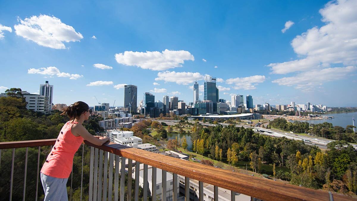 guide perth jardin botanique kings park